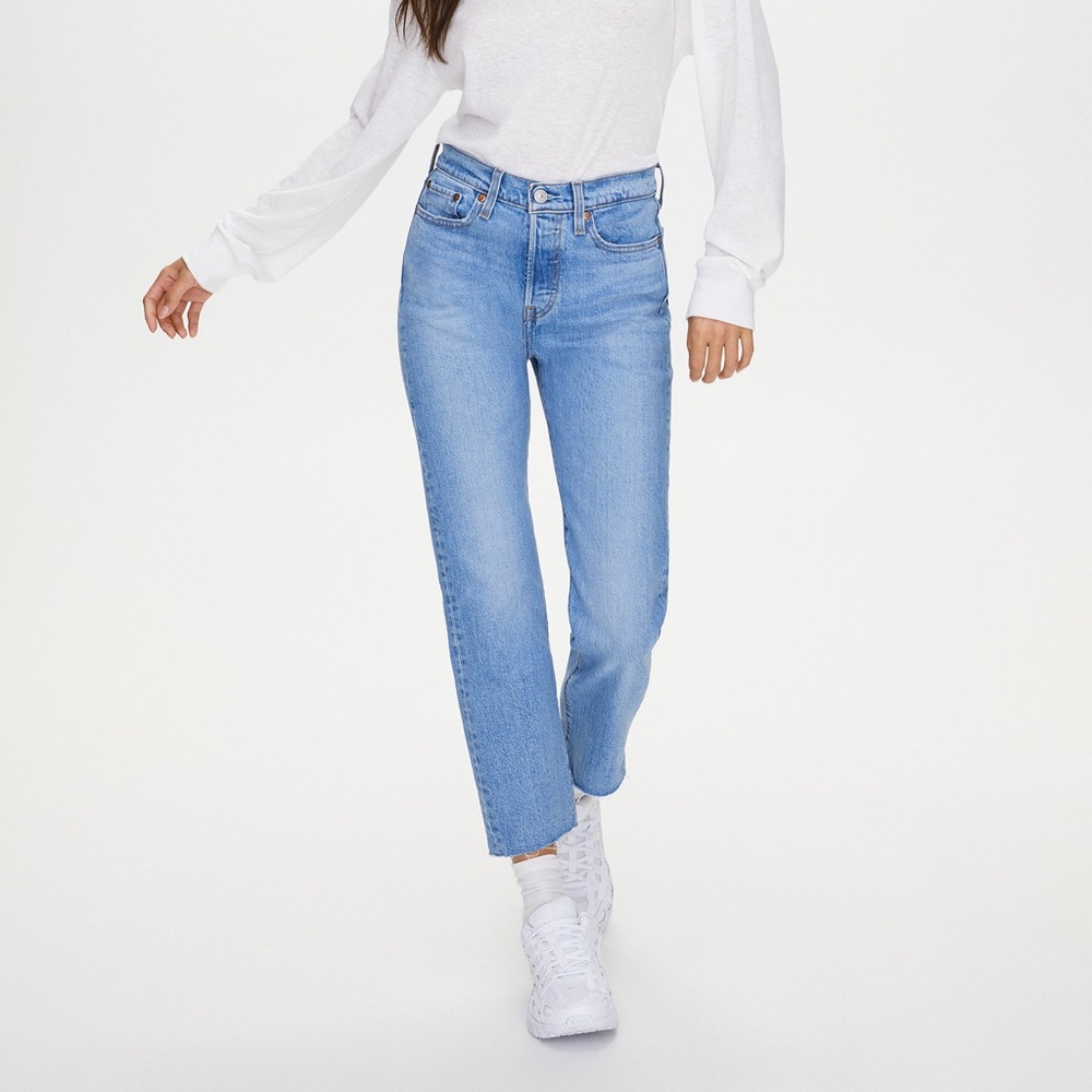 Levi Wedgie Straight Leg Jeans